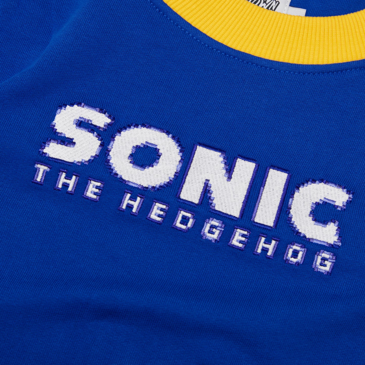 THE HEDGEHOG SWEAT-SHIRT BLUE - BRICKTOWN X SONIC THE HEDGEHOG ™