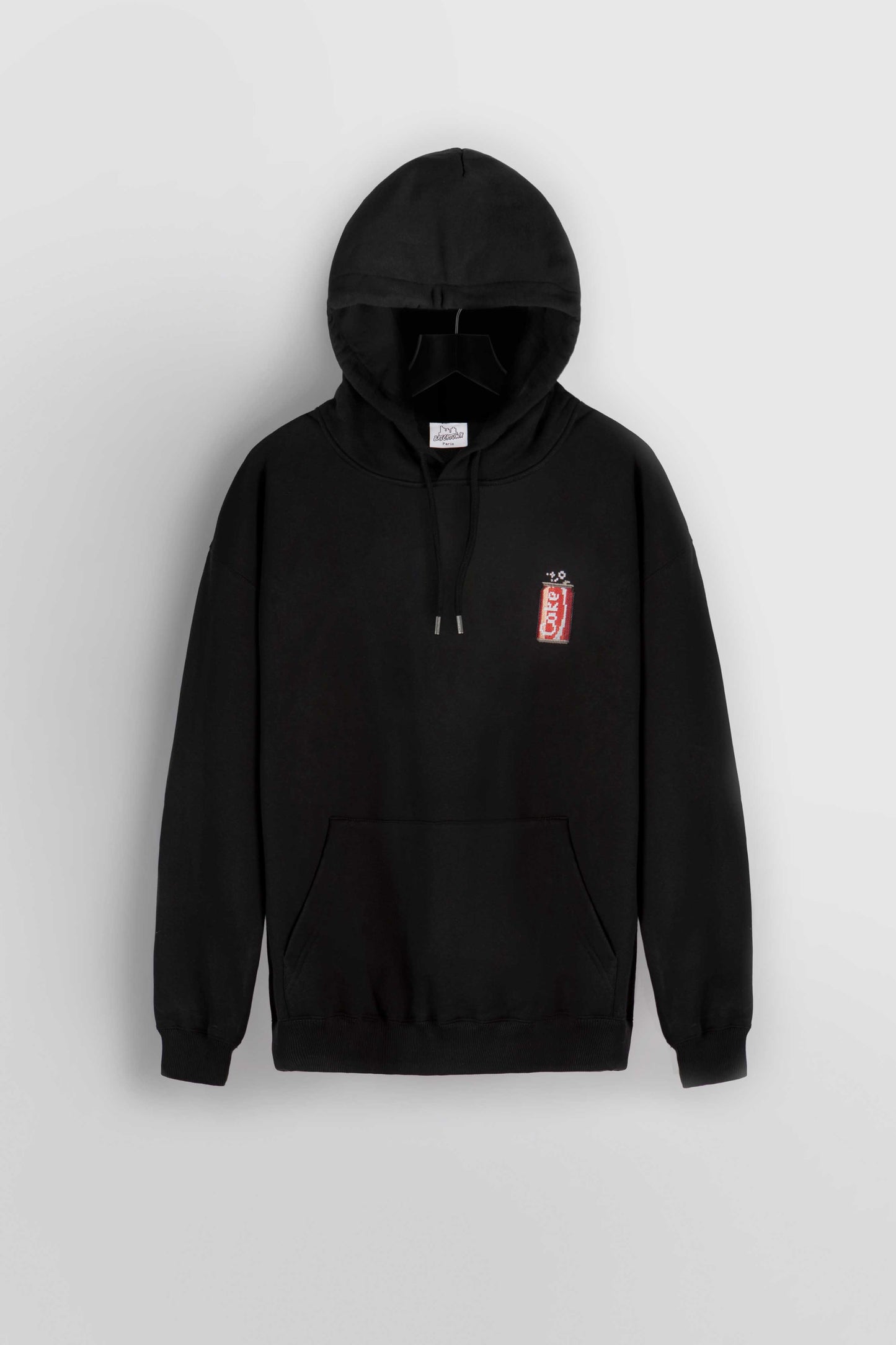 COKE CAN HOODIE - BRICKTOWN X COCA-COLA ™ BLACK
