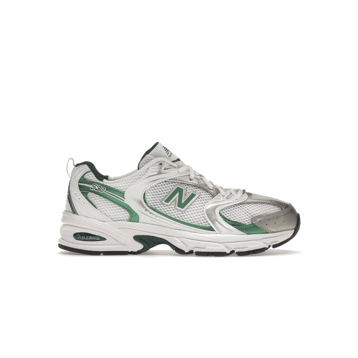 New Balance 530 White Nightwatch Green