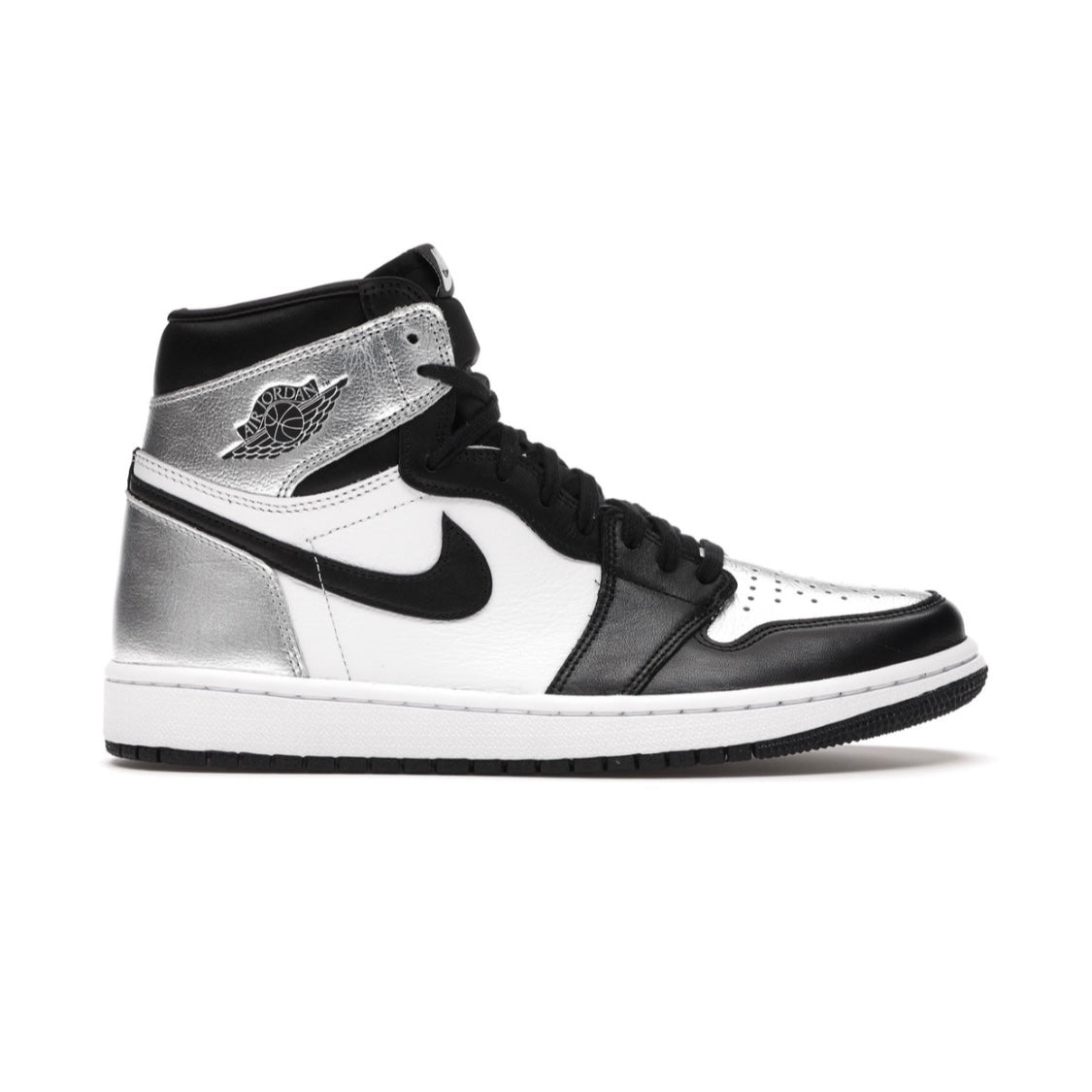 Jordan 1 Retro High Silver Toe