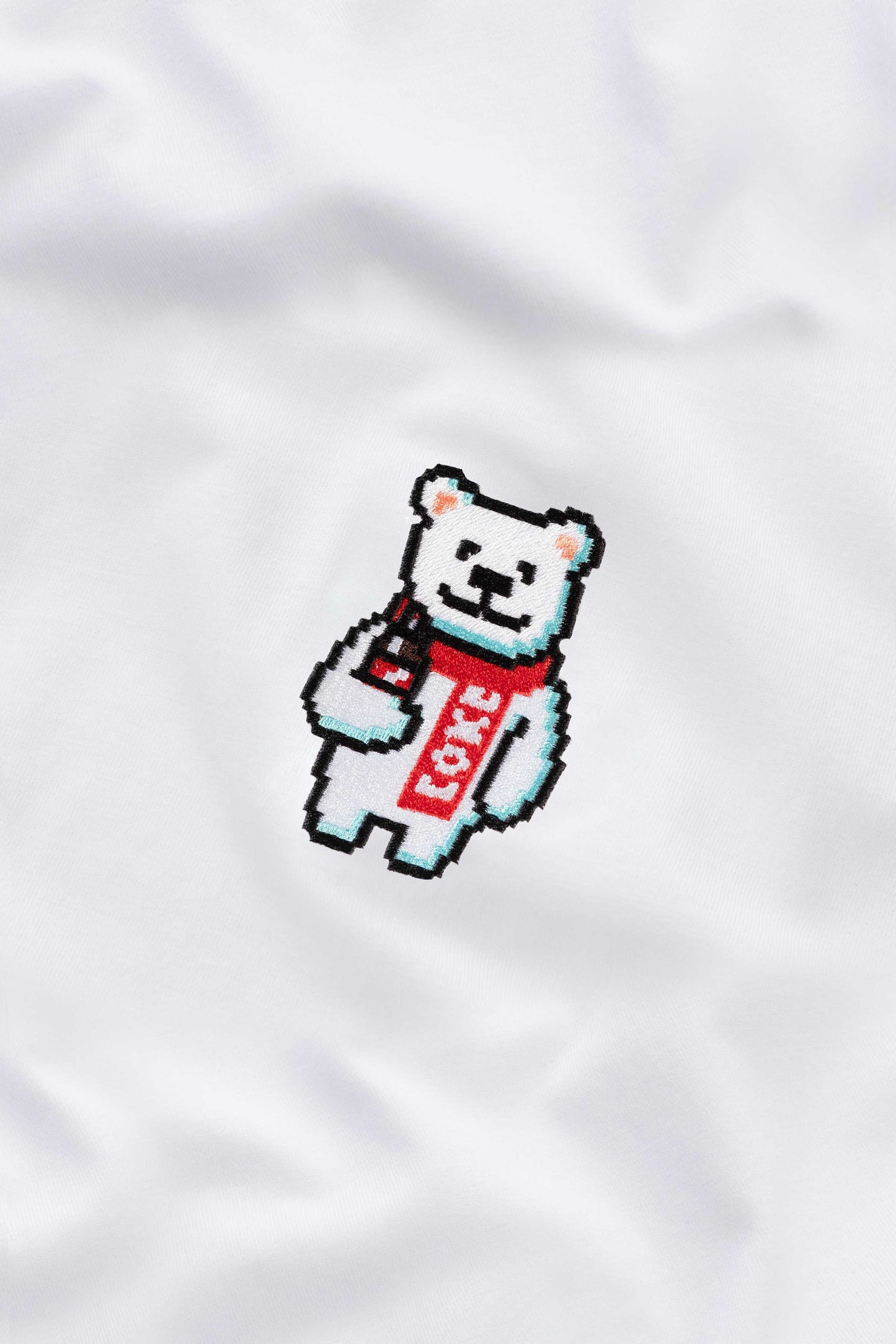 COKE BEAR T-SHIRT WHITE - BRICKTOWN X COCA-COLA ™