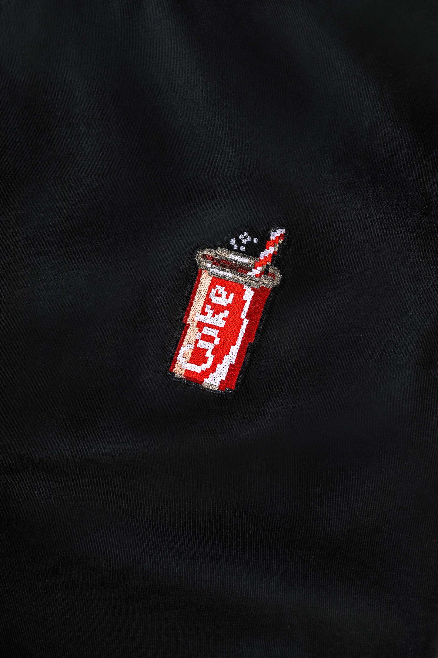 COKE CUP SWEAT-SHIRT - BRICKTOWN X COCA-COLA ™ BLACK