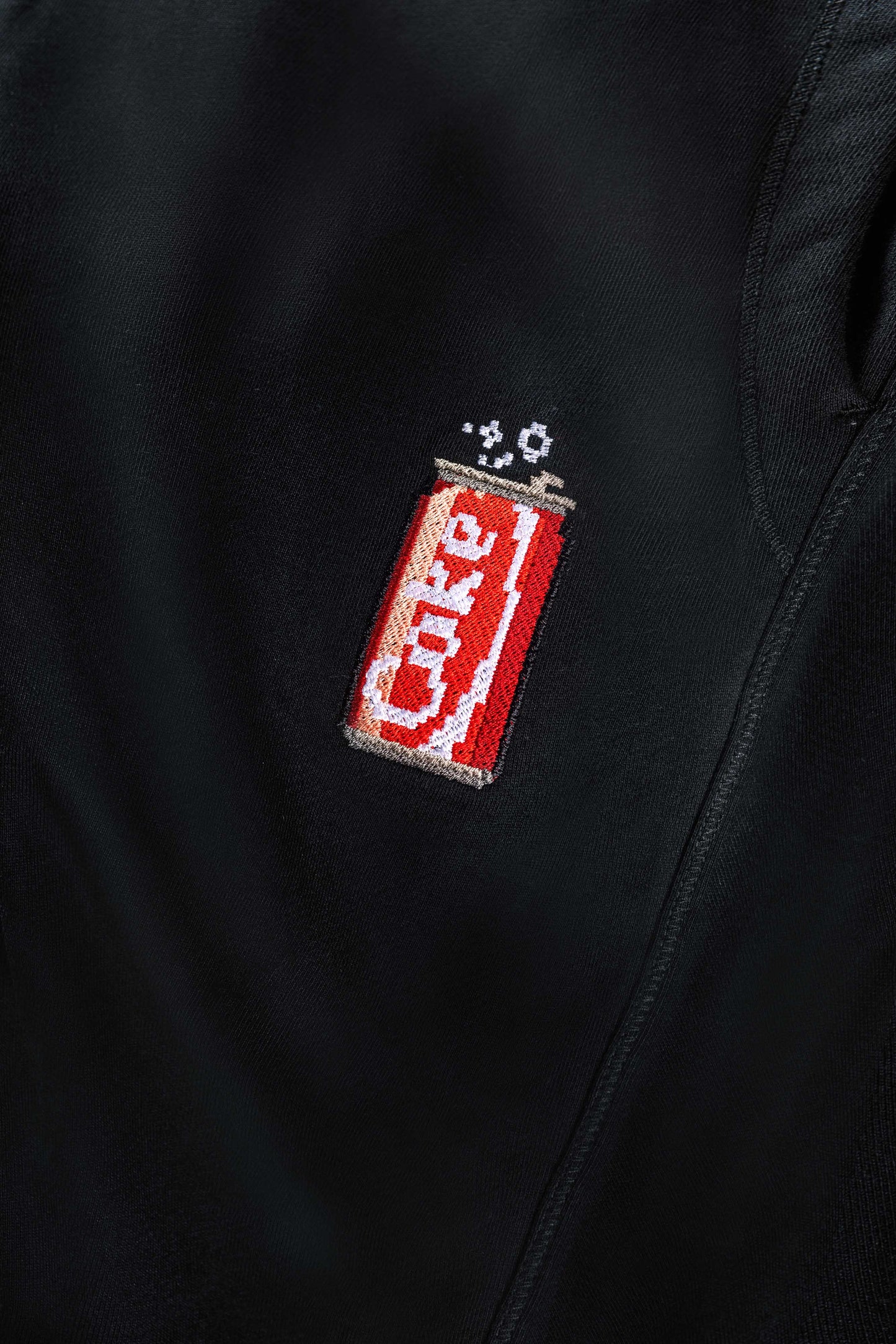 COKE CAN HOODIE - BRICKTOWN X COCA-COLA ™ BLACK