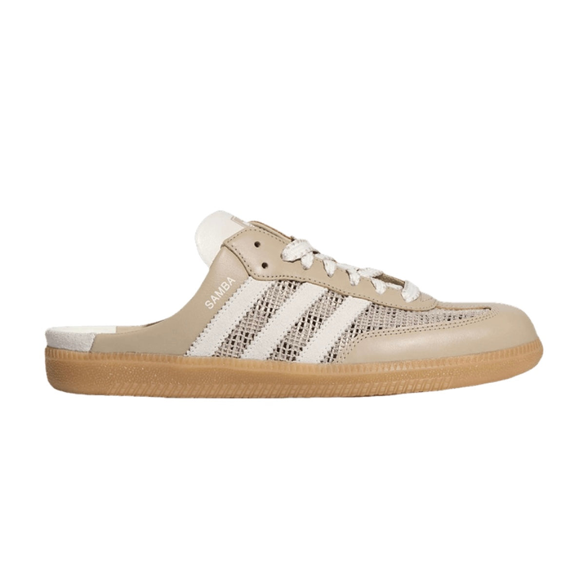 Adidas Samba Mule Beige Off White Gum