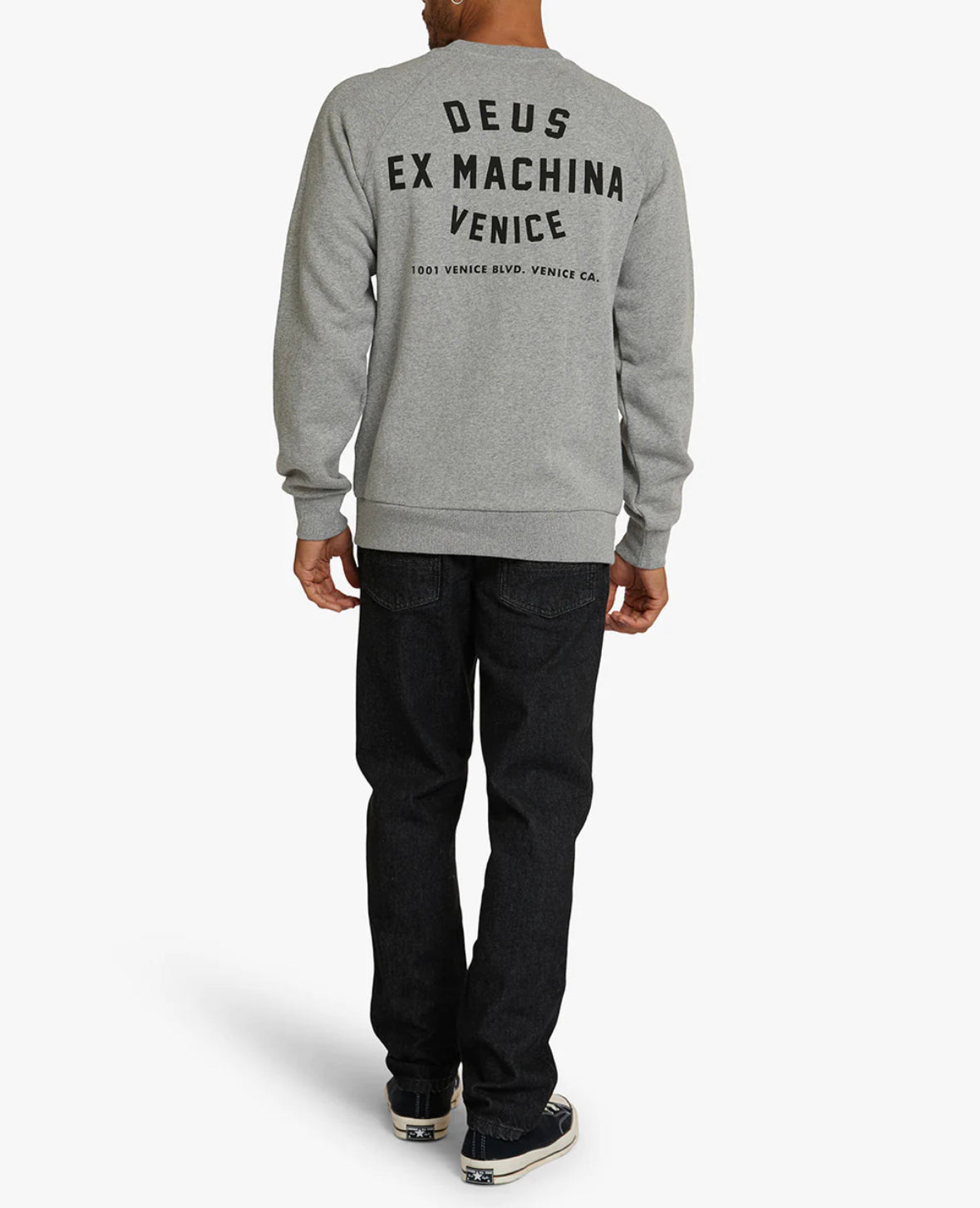 VENICE ADDRESS CREW - GREY MARLE