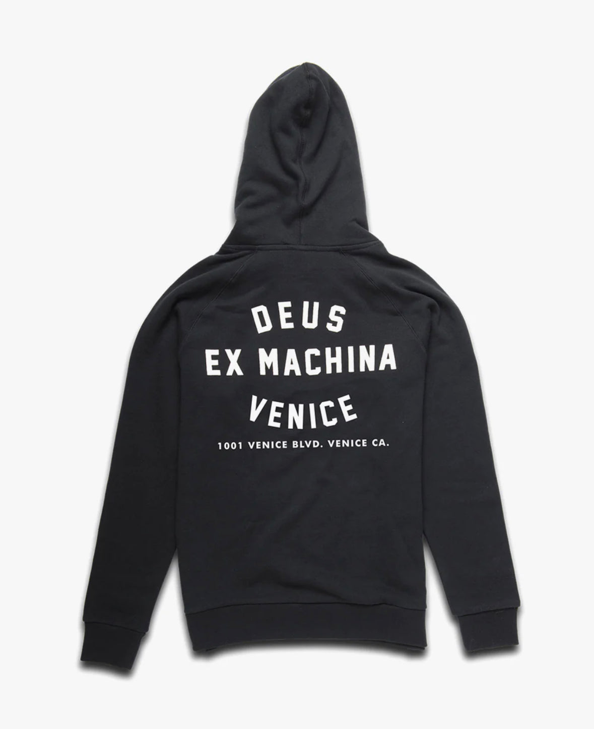 VENICE ADDRESS HOODIE - BLACK