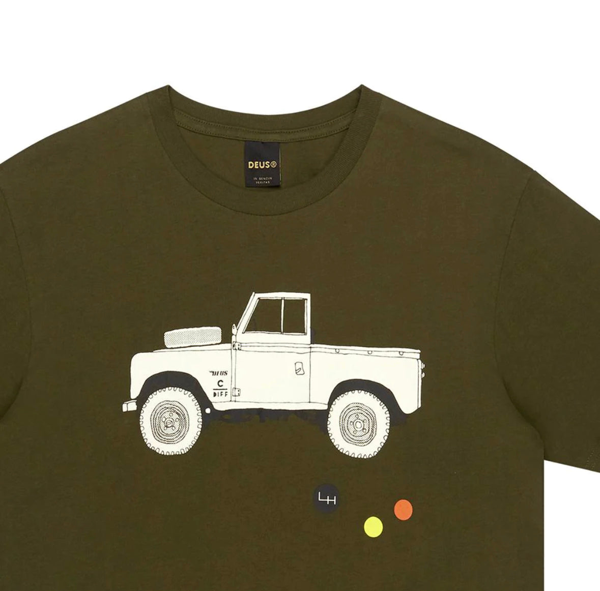 CARBY LANDIE TEE - FOREST GREEN