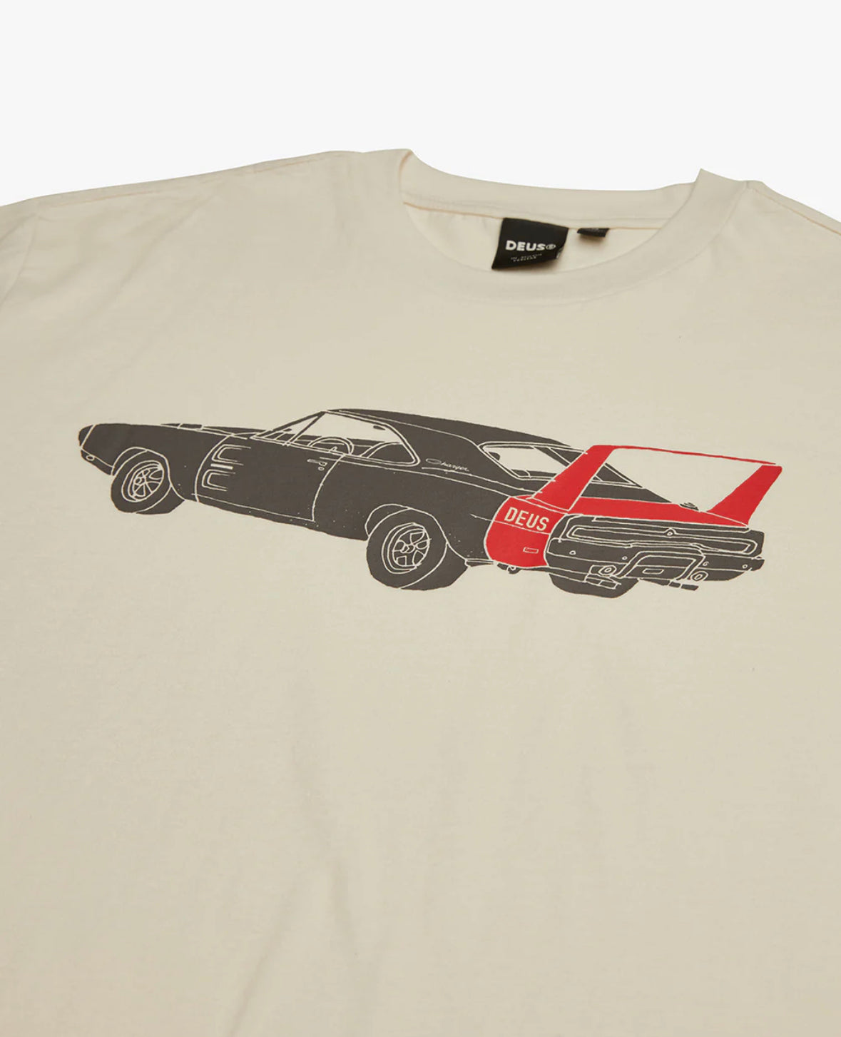 CHARGER TEE - VINTAGE WHITE