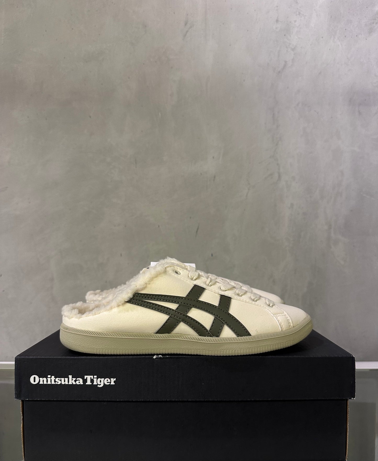 Onitsuka Tiger DD Trainer Sabot White Cream Green