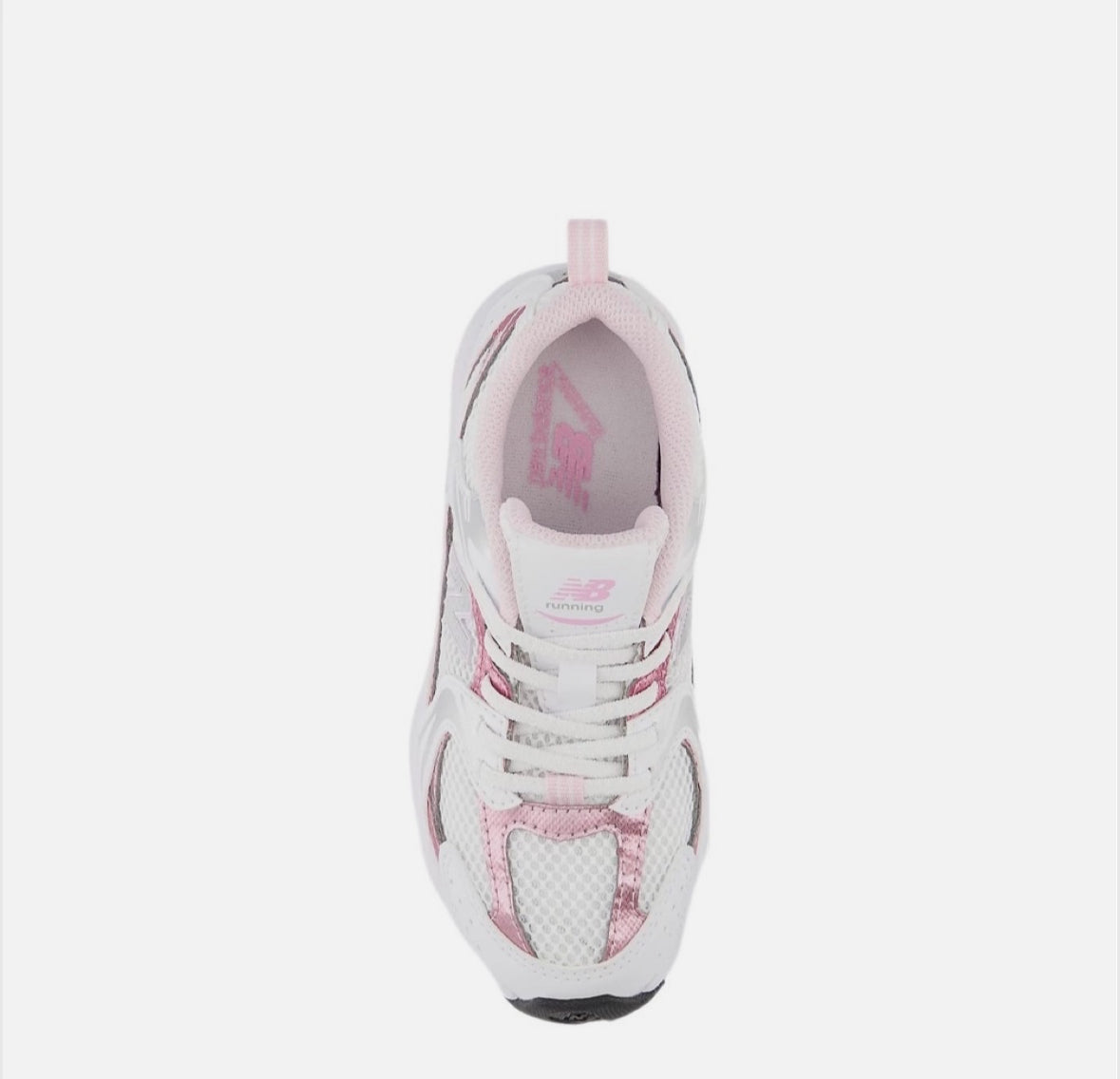 New Balance 530 Kids White Pink Sugar