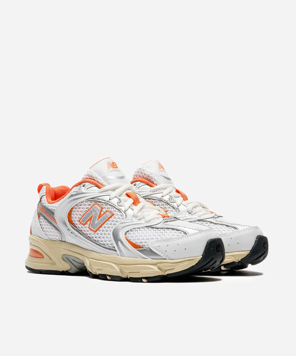New Balance 530 White Lush Orange