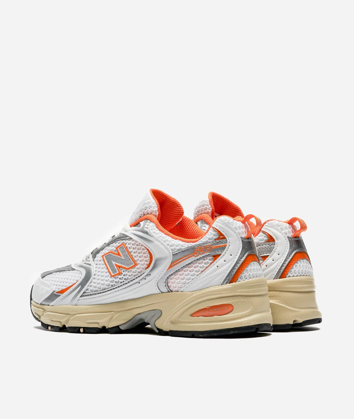 New Balance 530 White Lush Orange