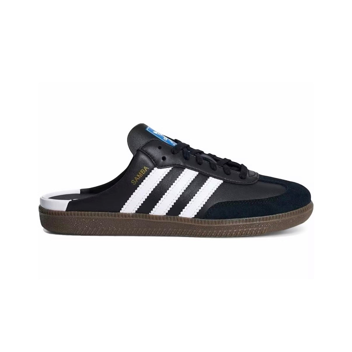 Adidas Samba Mule Black White Gum