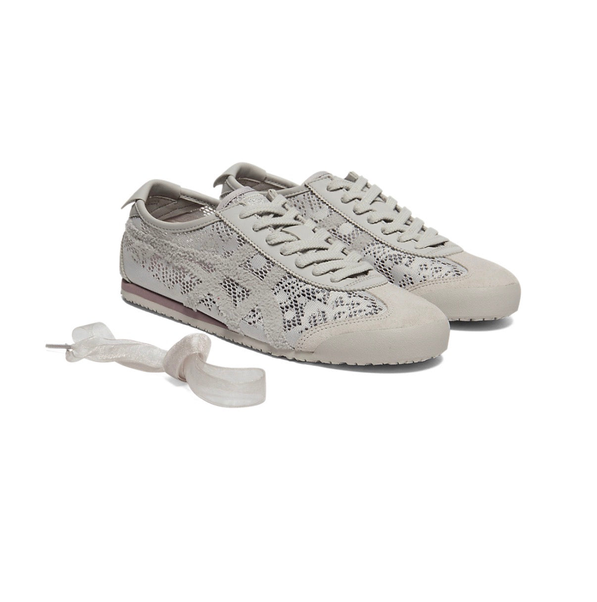Onitsuka Tiger Mexico 66 Jacquard Mesh Oyster Grey