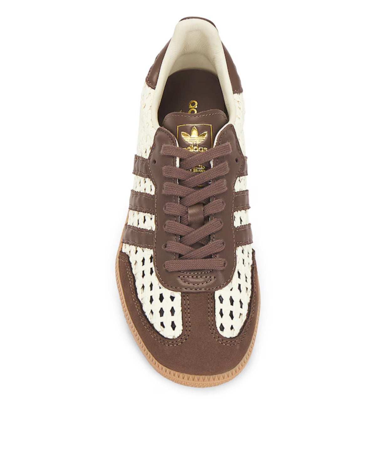Adidas Samba OG Basketweave Cream White Earth Strata