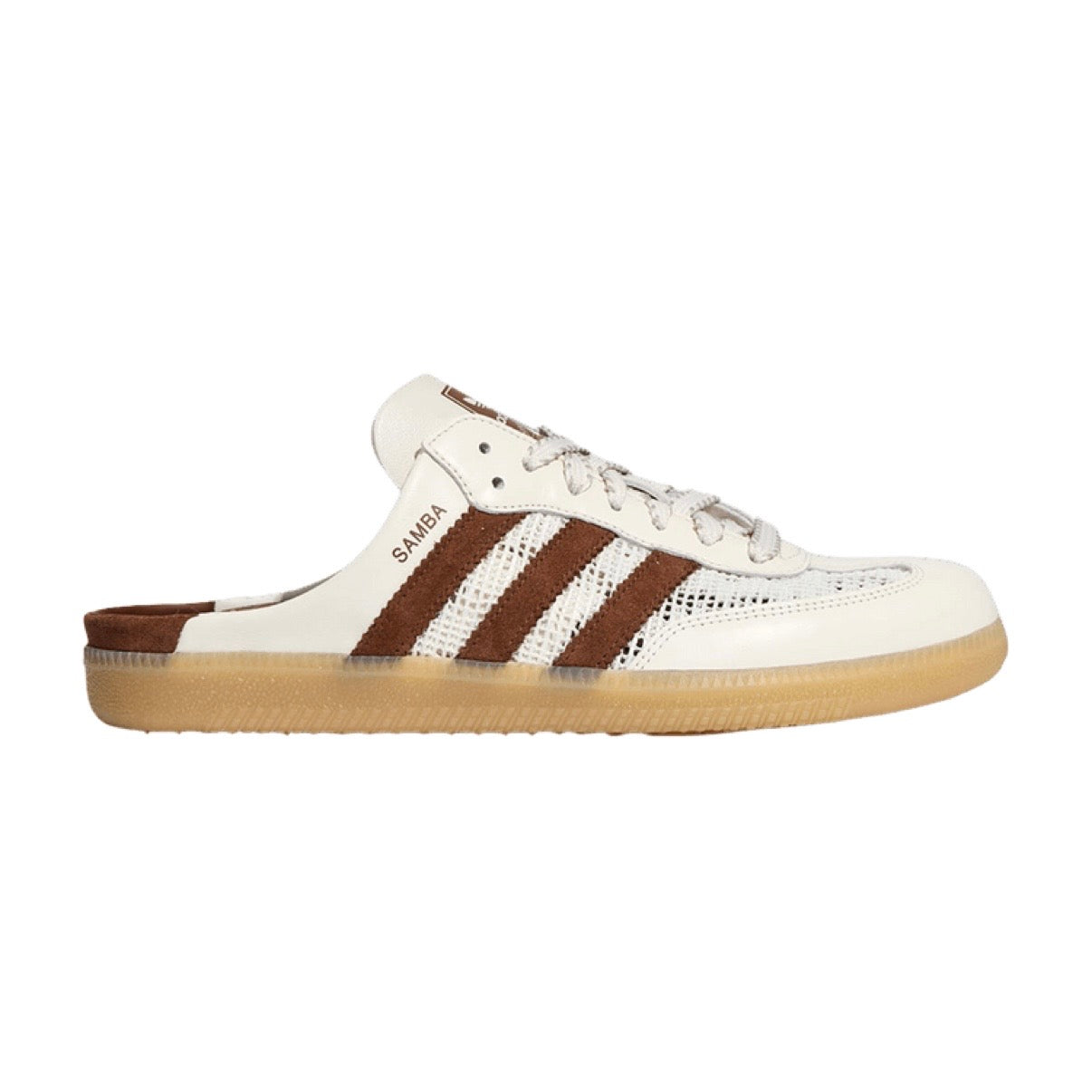 Adidas Samba Mule Off White Preloved Brown