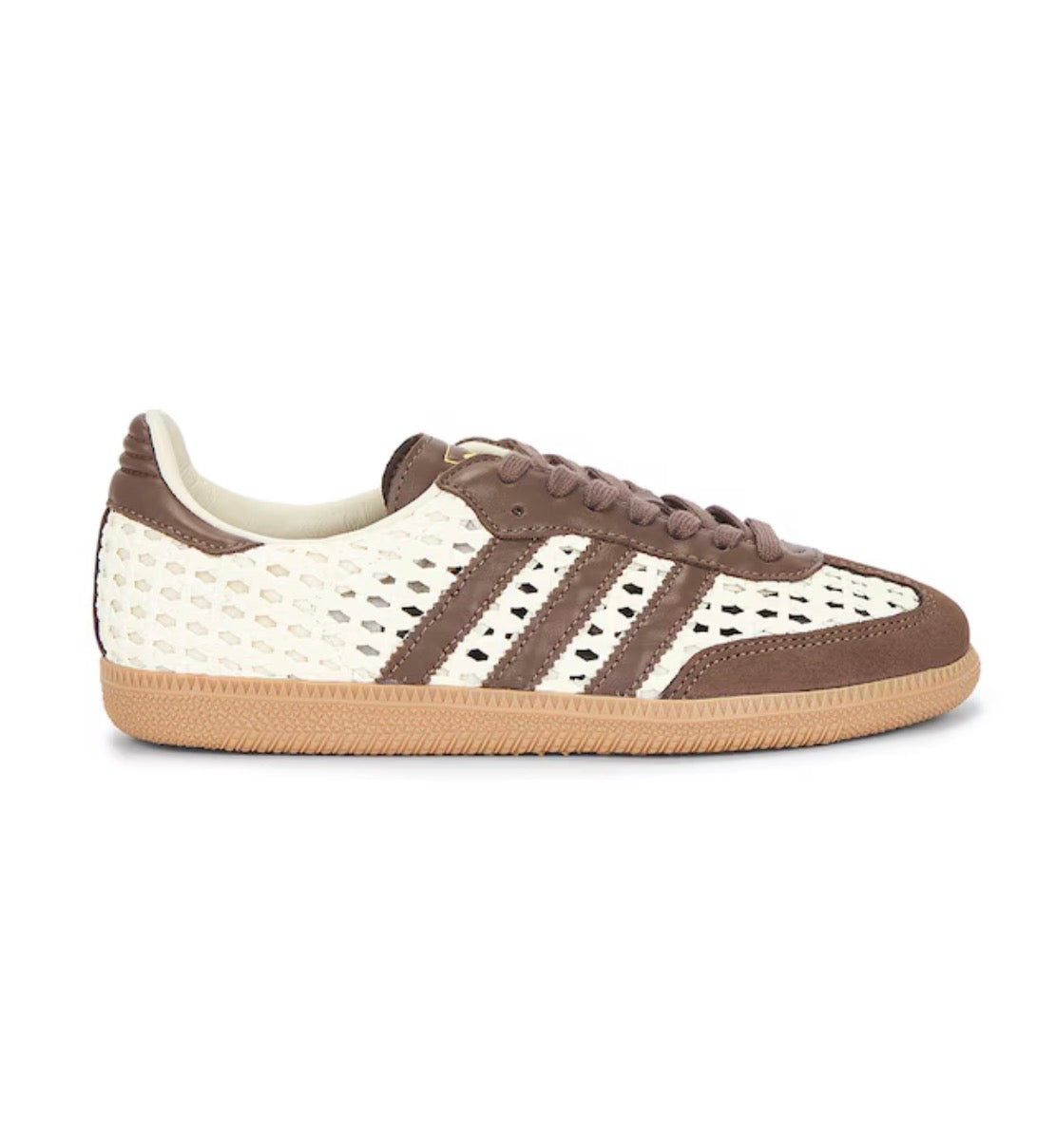 Adidas Samba OG Basketweave Cream White Earth Strata
