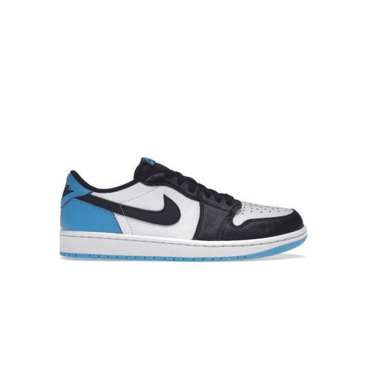 Jordan 1 Retro Low OG Black Dark Powder Blue