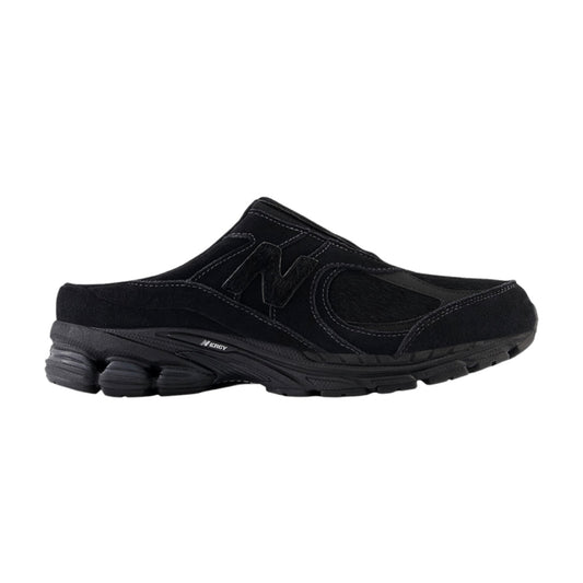 New Balance 2002R Mule Triple Black