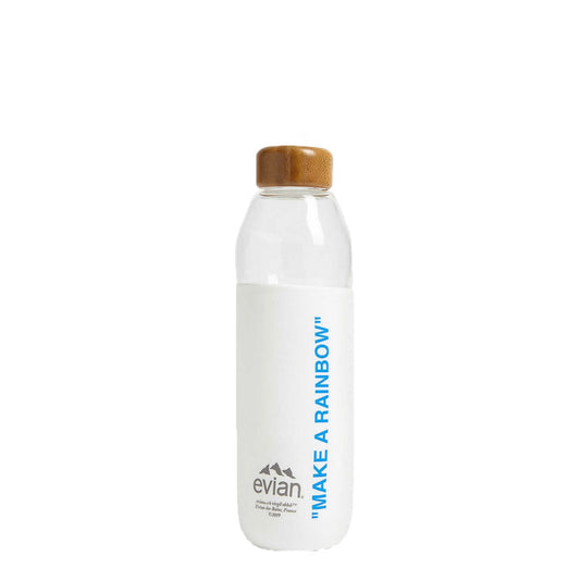 Evian By Virgil Abloh Refillable Glass Blue