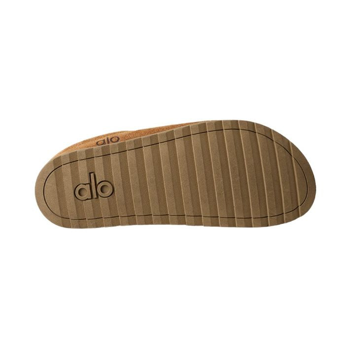 Alo Sherpa Recovery Slipper Saddle Ivory