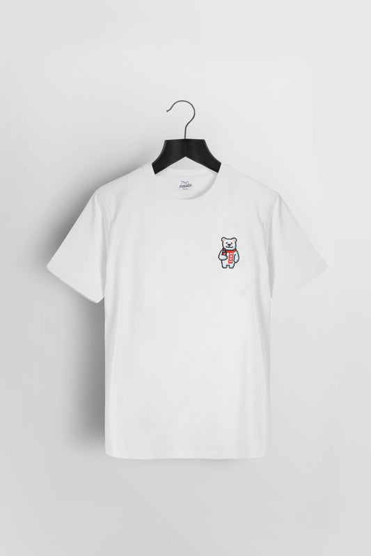 COKE BEAR T-SHIRT WHITE - BRICKTOWN X COCA-COLA ™