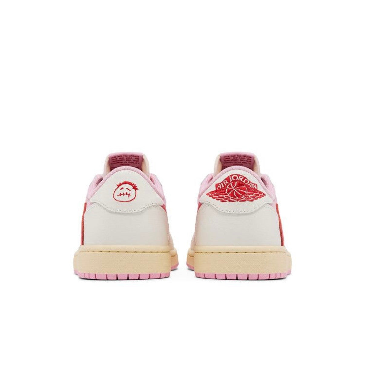 Jordan 1 Retro Low OG SP Travis Scott Sail Tropical Pink