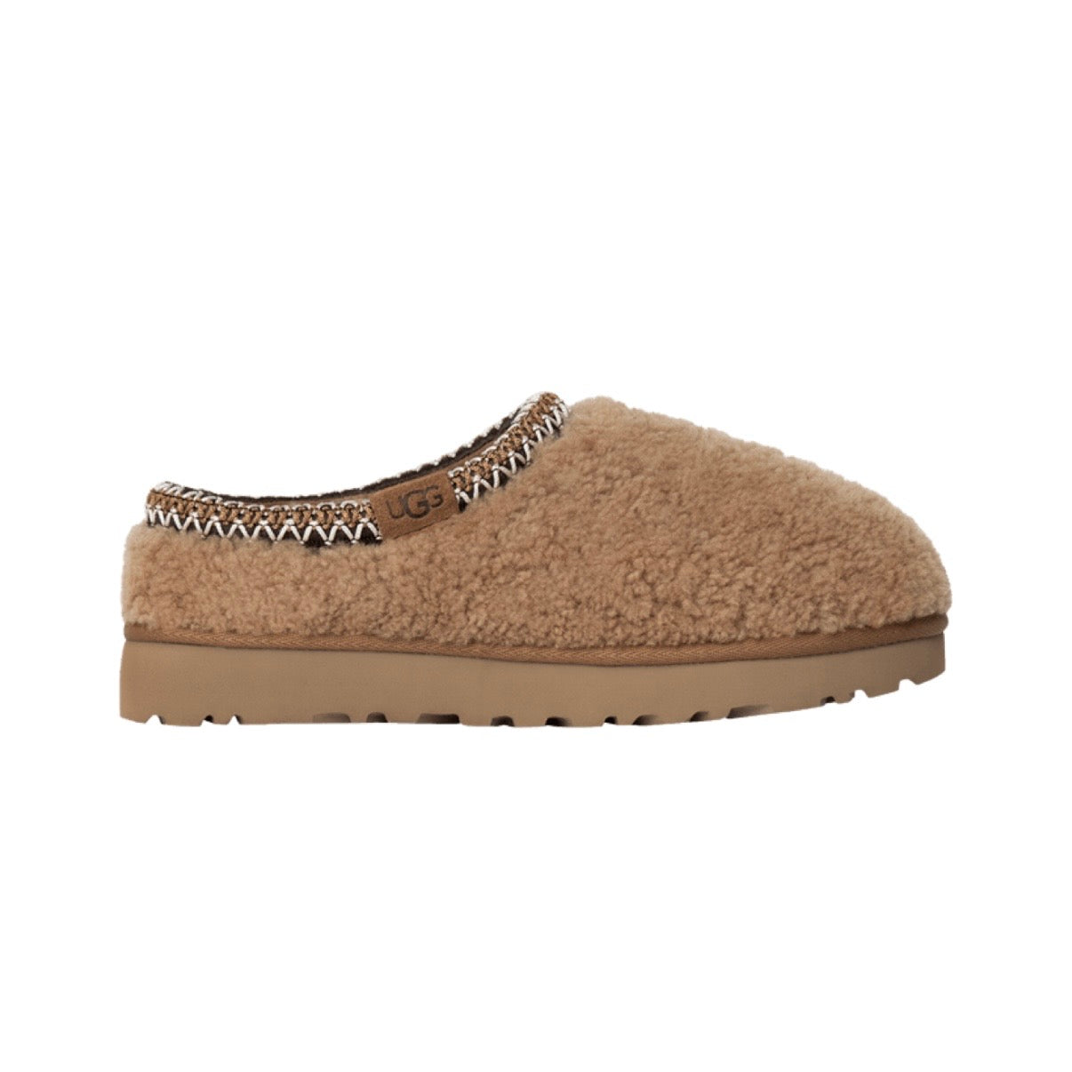 UGG Tasman Maxi Curly Slipper Chestnut