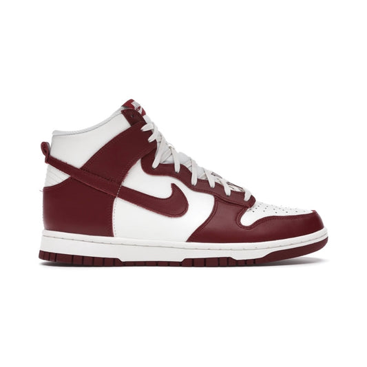 Nike Dunk High Sail Team Red