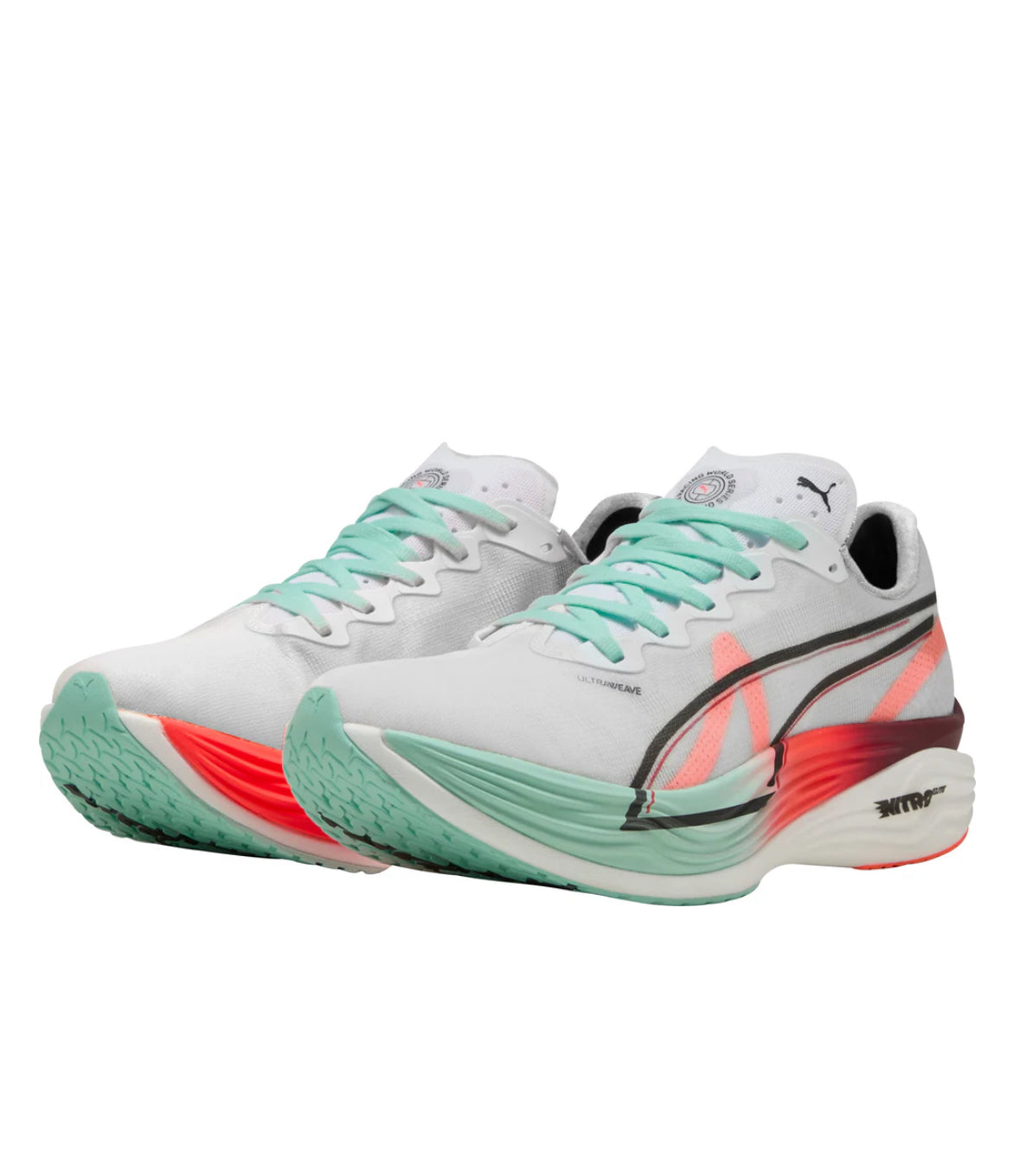 Puma Deviate Nitro Elite 3 HYROX Glowing Red Mint