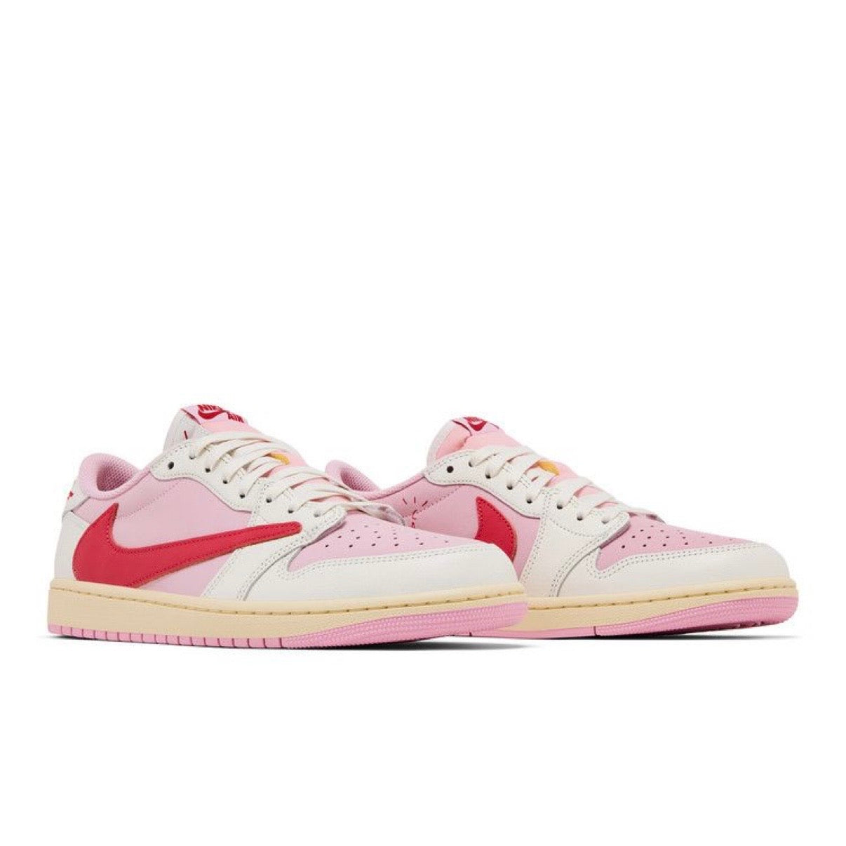 Jordan 1 Retro Low OG SP Travis Scott Sail Tropical Pink