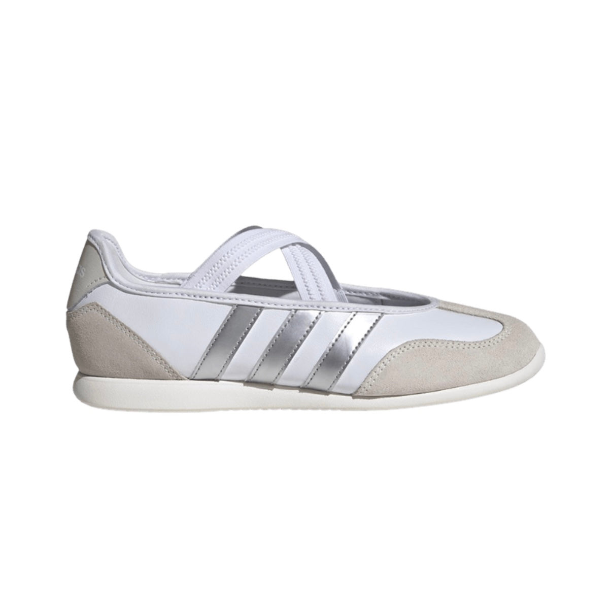 Adidas Barreda Mary Jane White Silver Metallic