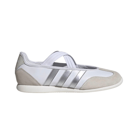Adidas Barreda Mary Jane White Silver Metallic