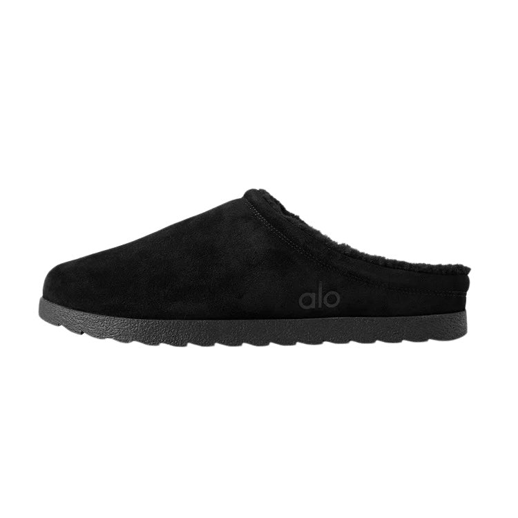 Alo Sherpa Recovery Slipper Black