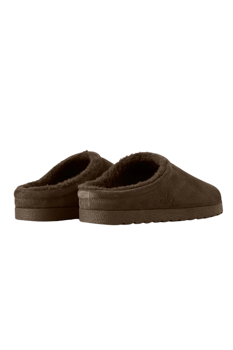 Alo Sherpa Recovery Slipper Espresso