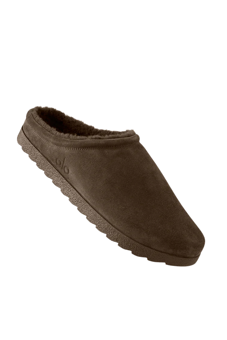 Alo Sherpa Recovery Slipper Espresso