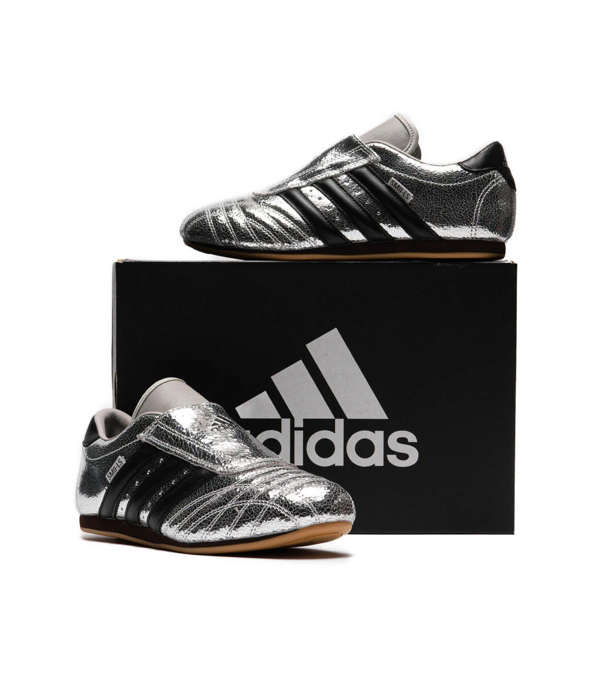 Adidas Taekwondo Silver Metallic Black