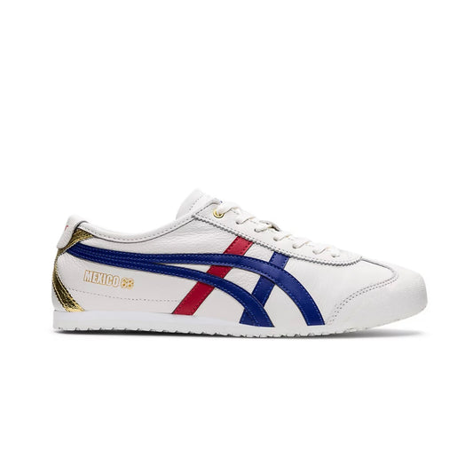 Onitsuka Tiger Mexico 66 Blue Red Metallic Gold