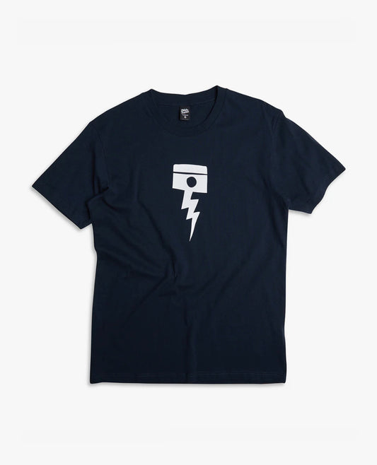 PISSTIN TEE - NAVY