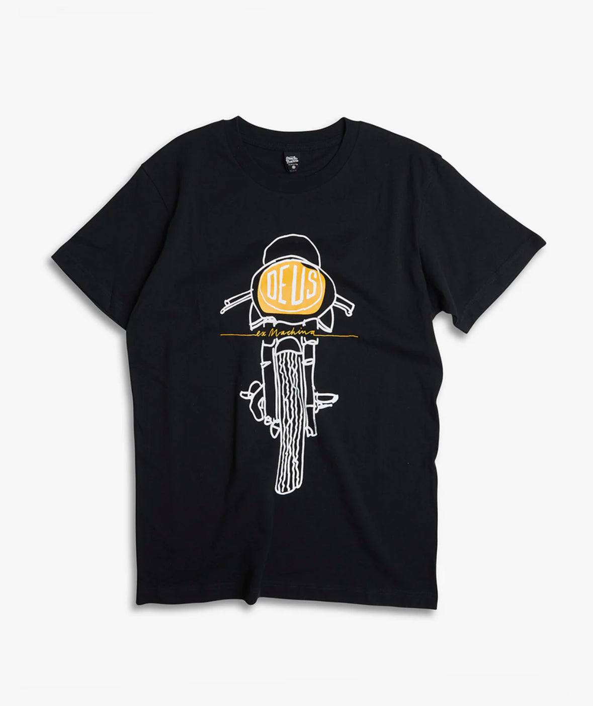 FRONTAL MATCHLESS TEE - BLACK