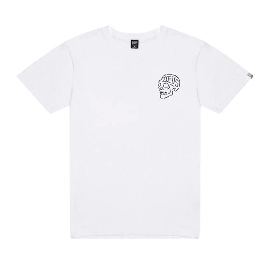 VENICE SKULL TEE - WHITE