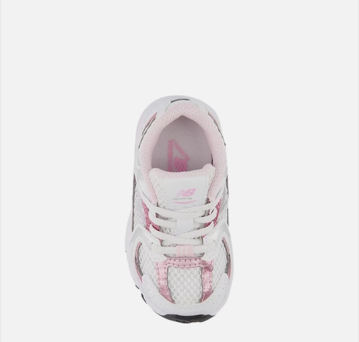 New Balance 530 Infant White Pink Sugar