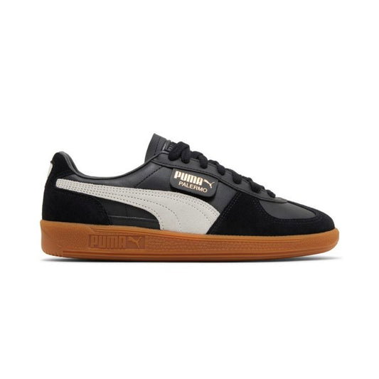 Puma Palermo Leather Black Feather Grey Gum