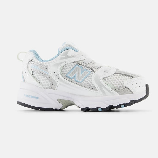 New Balance 530 Infant White Chrome Blue